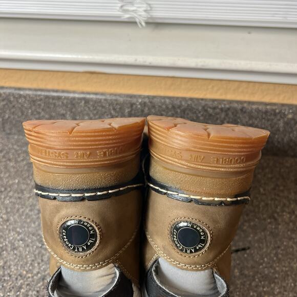 The Art Company Double Air System DAS Y2K Hiking Work Boots Mens Sz 10E Lug Sole - Picture 7 of 10